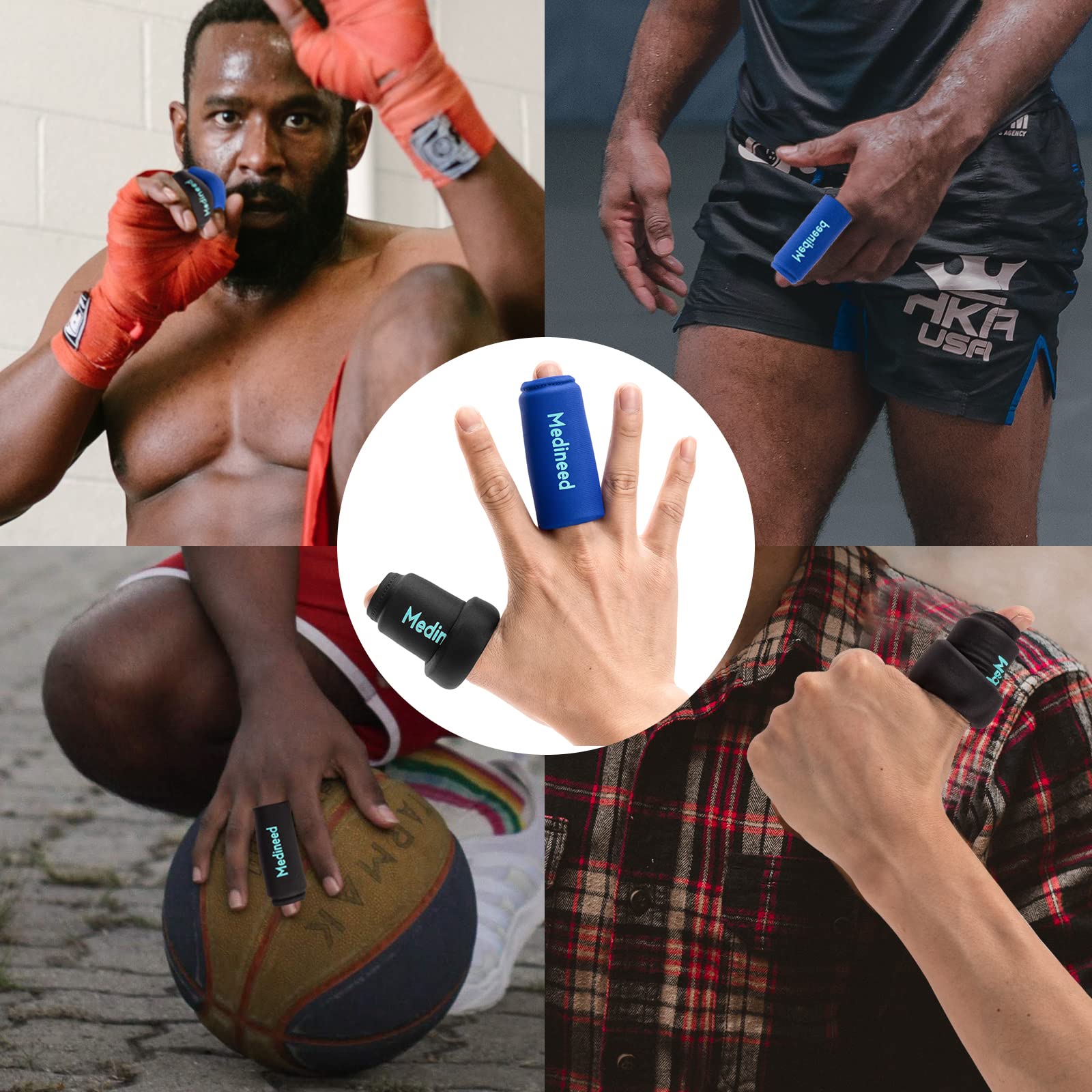 Finger compression sleeves design for all day wear