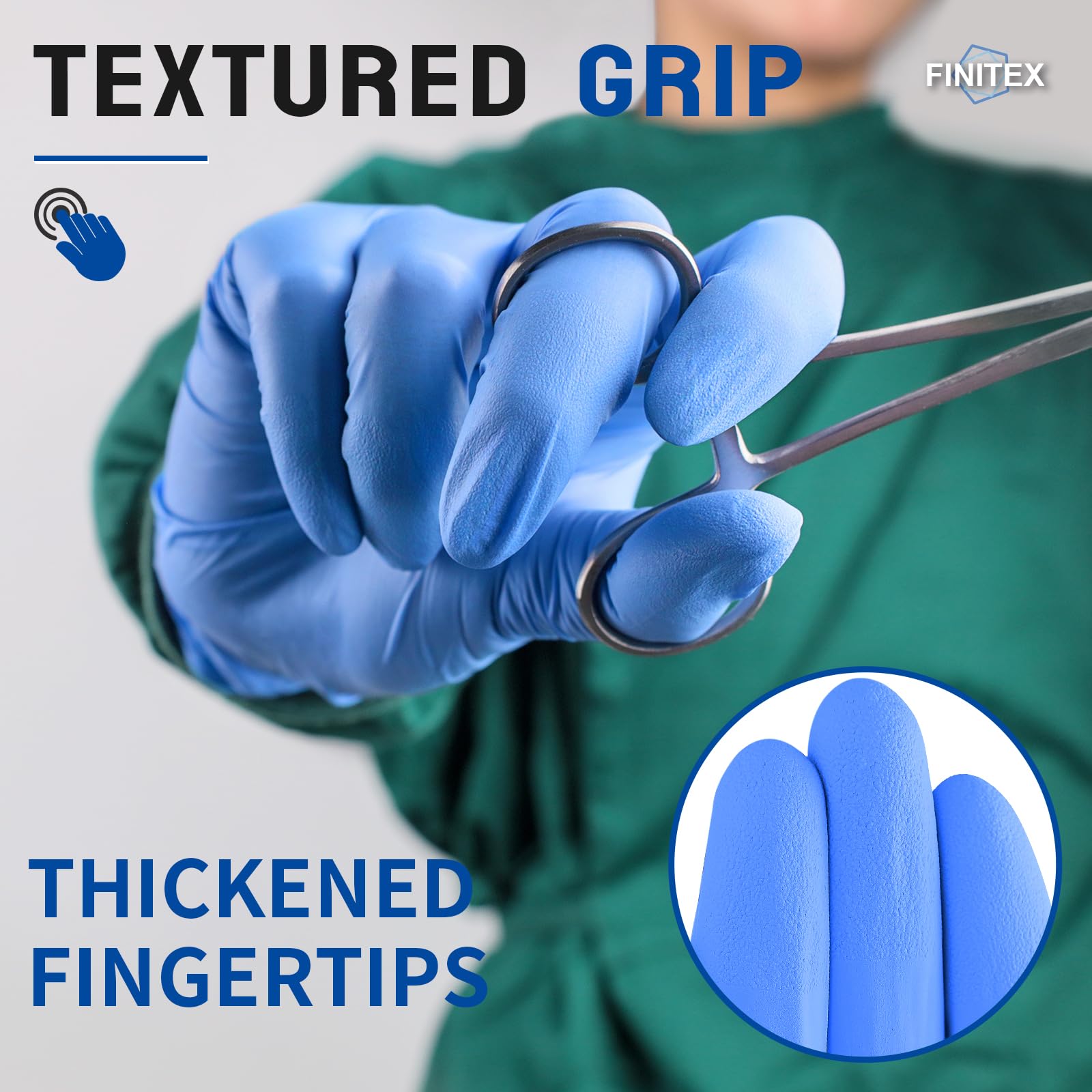 finitex medical exam gloves professional use large