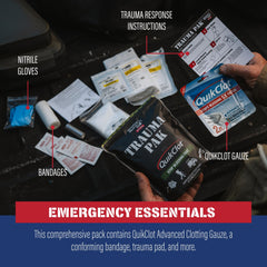 Fits in car first aid kit camping EDC pouch