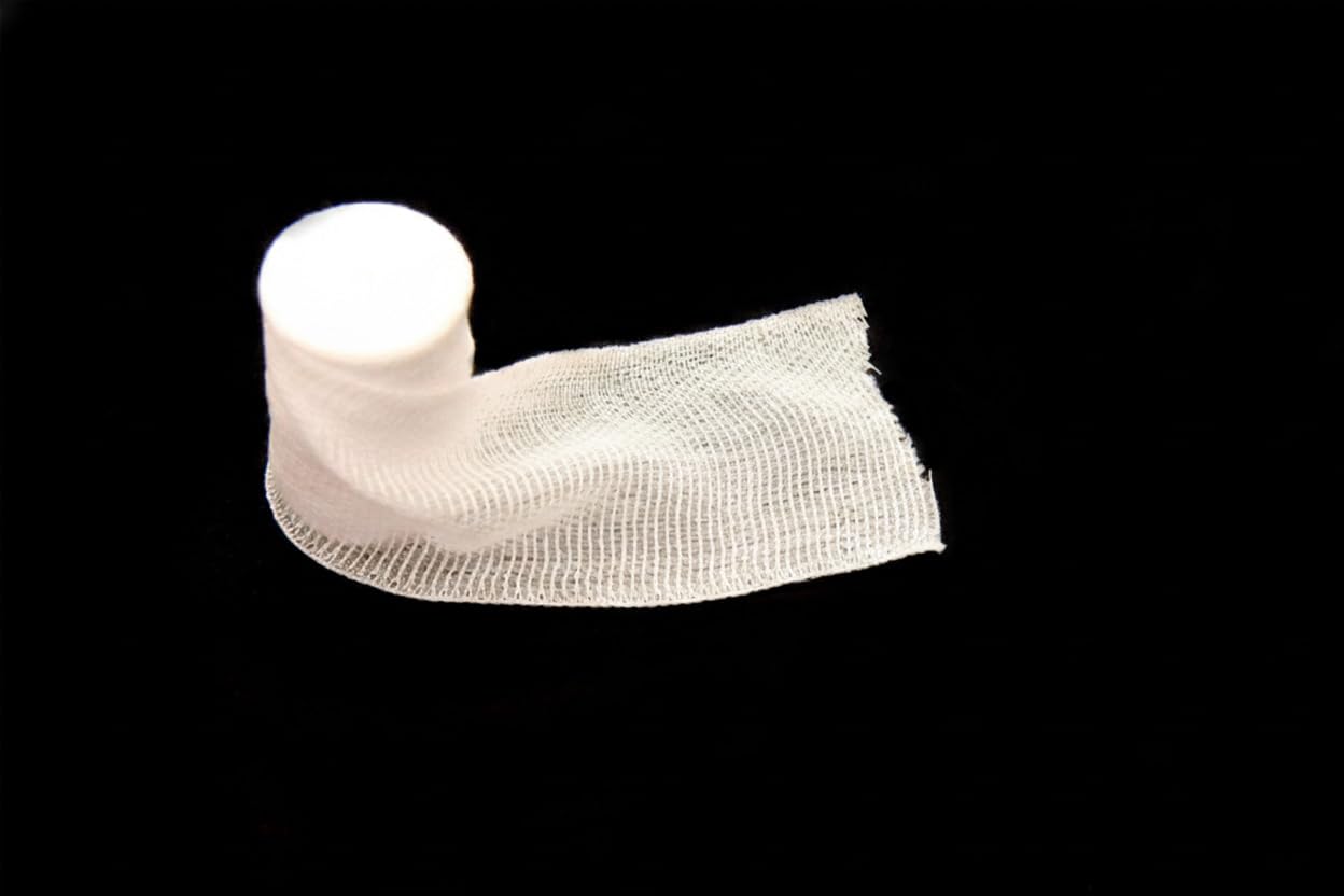 Hospora cotton gauze roll with max stretch 11 ft