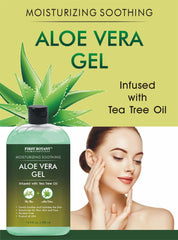 Aloe Vera Gel for face skin and hair by First Botany
