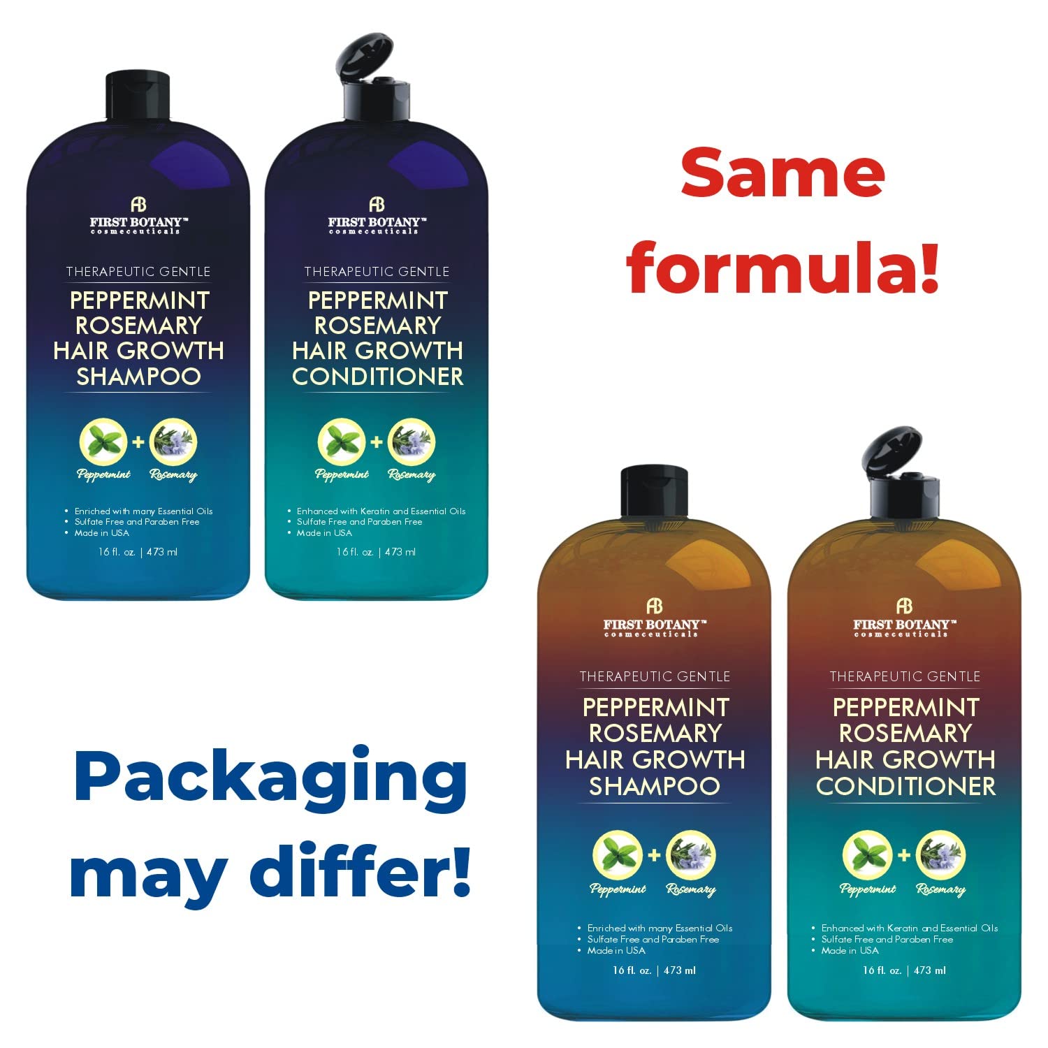 Daily hydrating detoxifying volumizing hair care set First Botany