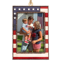 First Christmas as American Citizen Ornament 2025 wooden keepsake with carved details