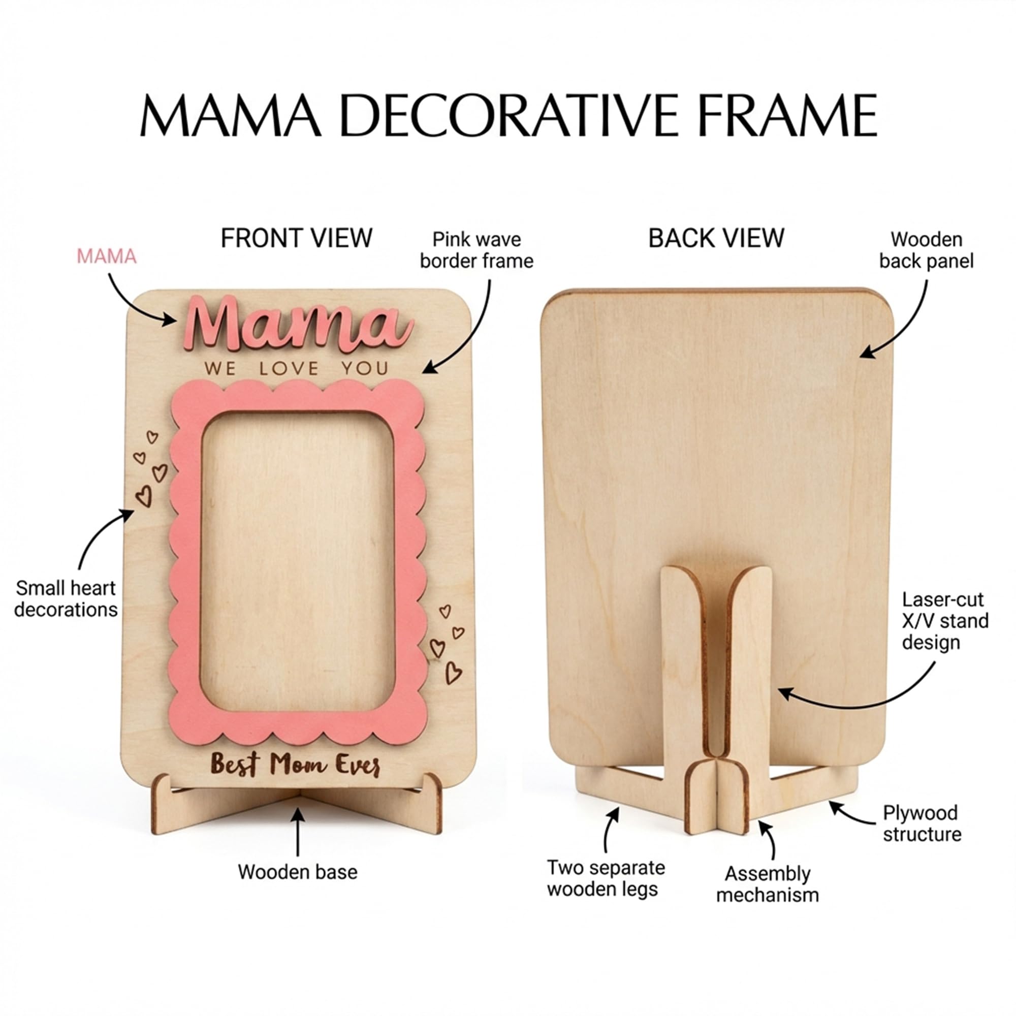 First Mother's Day gift for new mum frame