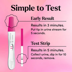 8 count FIRST RESPONSE pregnancy test kit