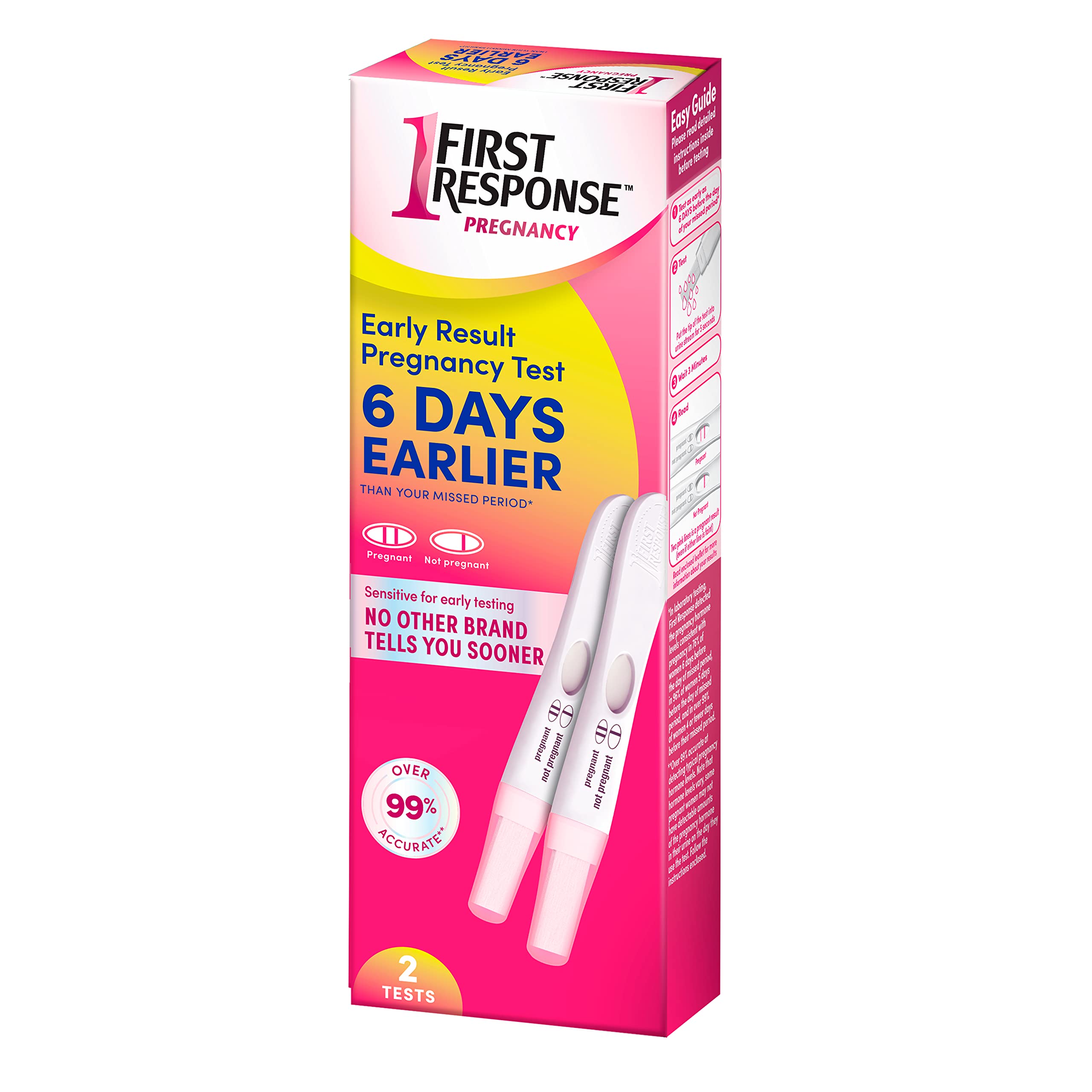 First Response Early Result Pregnancy Test sticks 2-pack