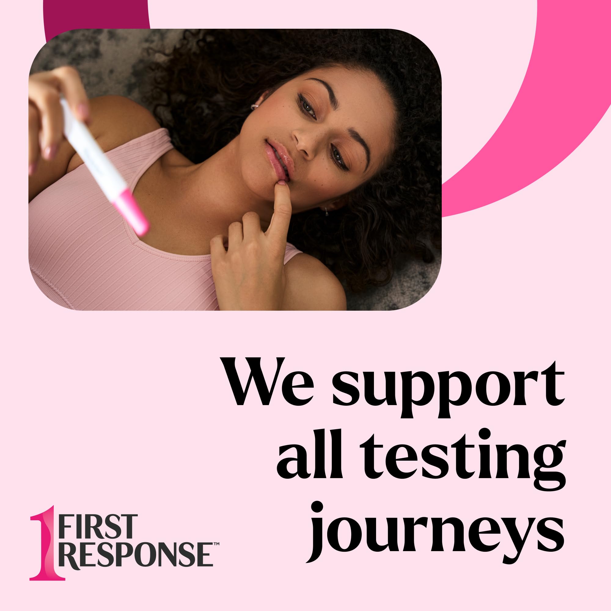 First Response Early Result Pregnancy Tests rectangular box 2 Count