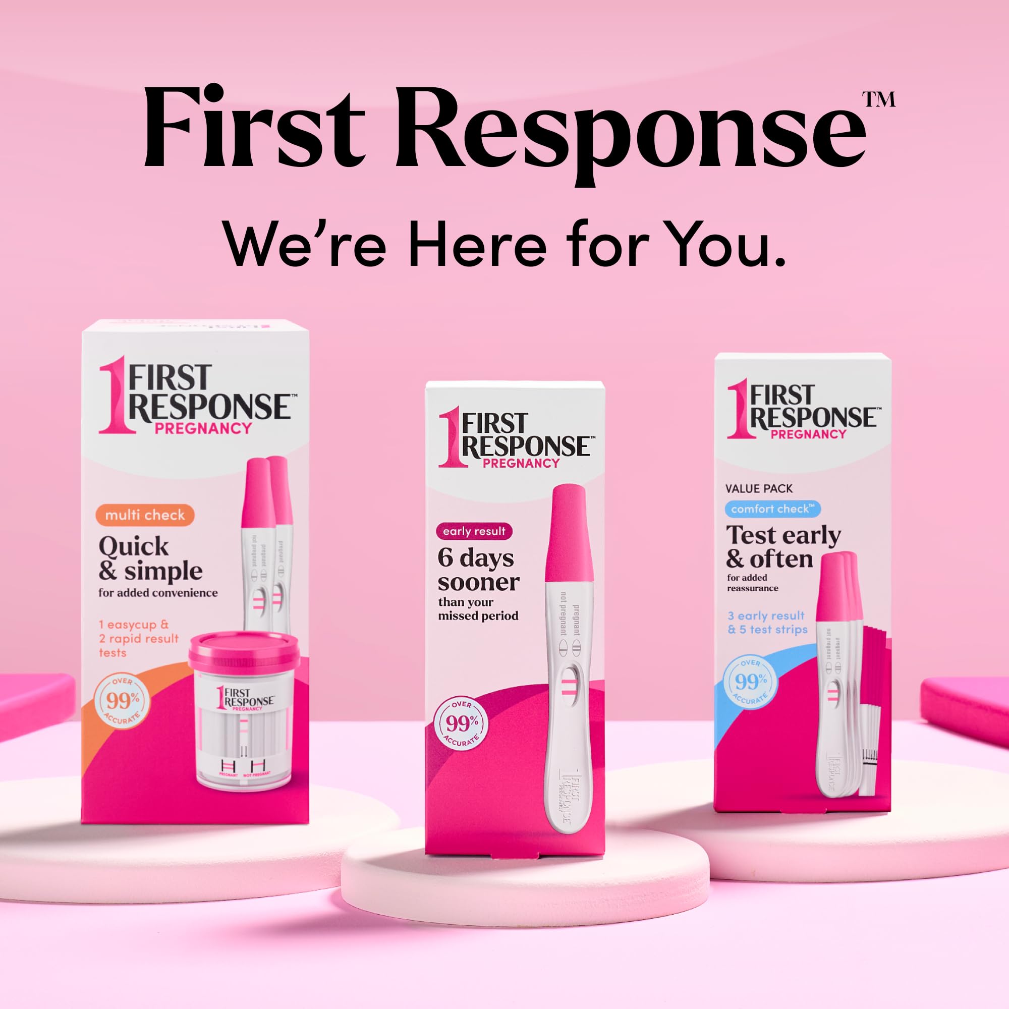 First Response Early Result Pregnancy Tests display image 2 Count