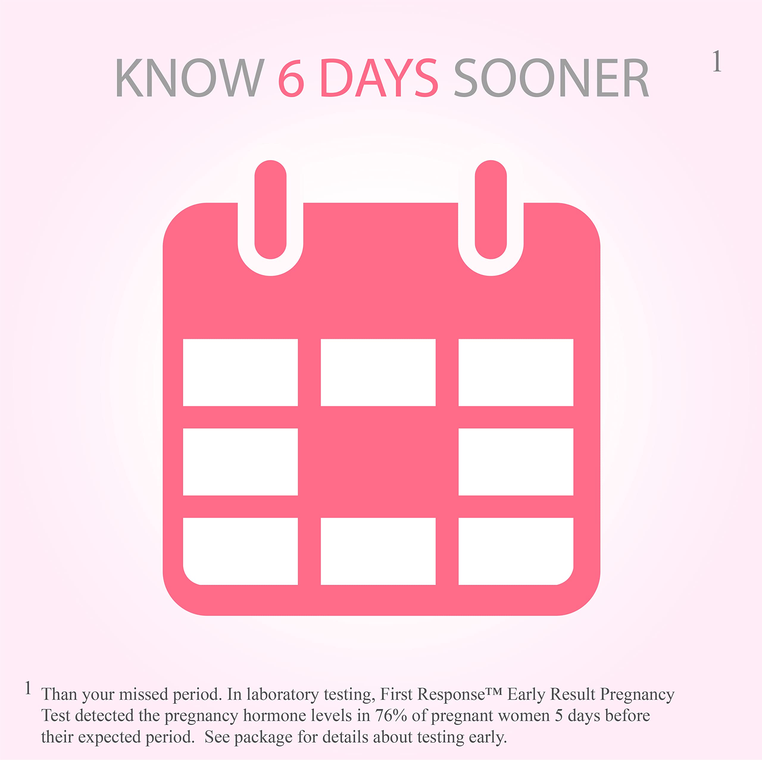 First Response Early Result Pregnancy Test results in three minutes