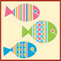 Durable 10 mil Mylar reusable stencil from The Artful Stencil