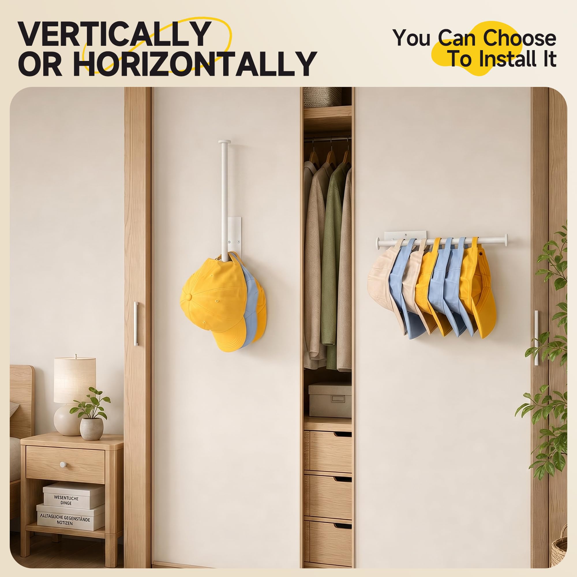 Versatile placement for kitchen bathroom and garage