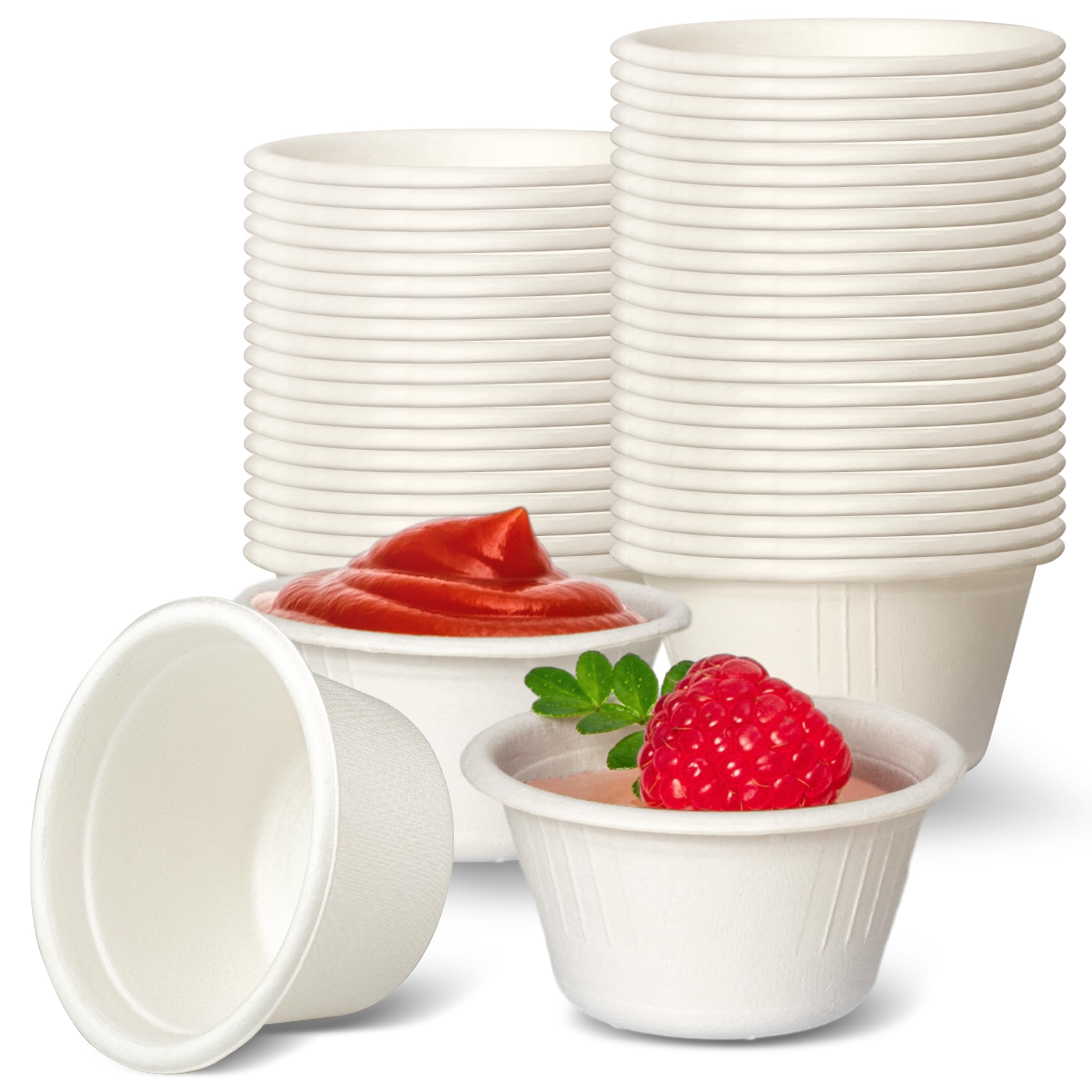Fit Meal Prep 100 pack compostable cups