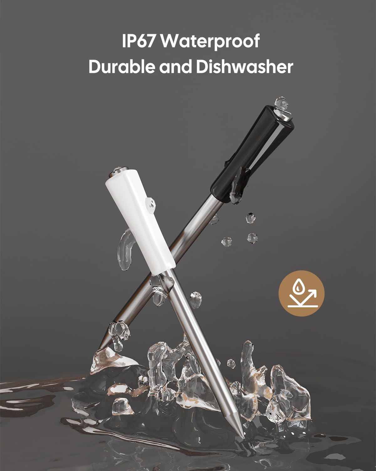 Fitflavor Bluetooth and WiFi connected meat thermometer with app
