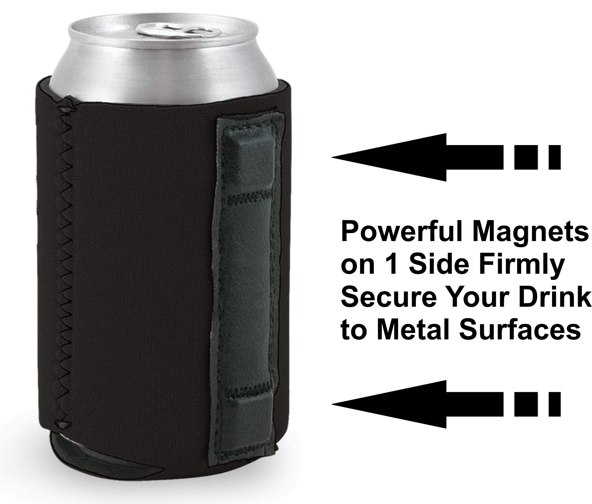 4 pack can coolie fits traditional 12 oz cans