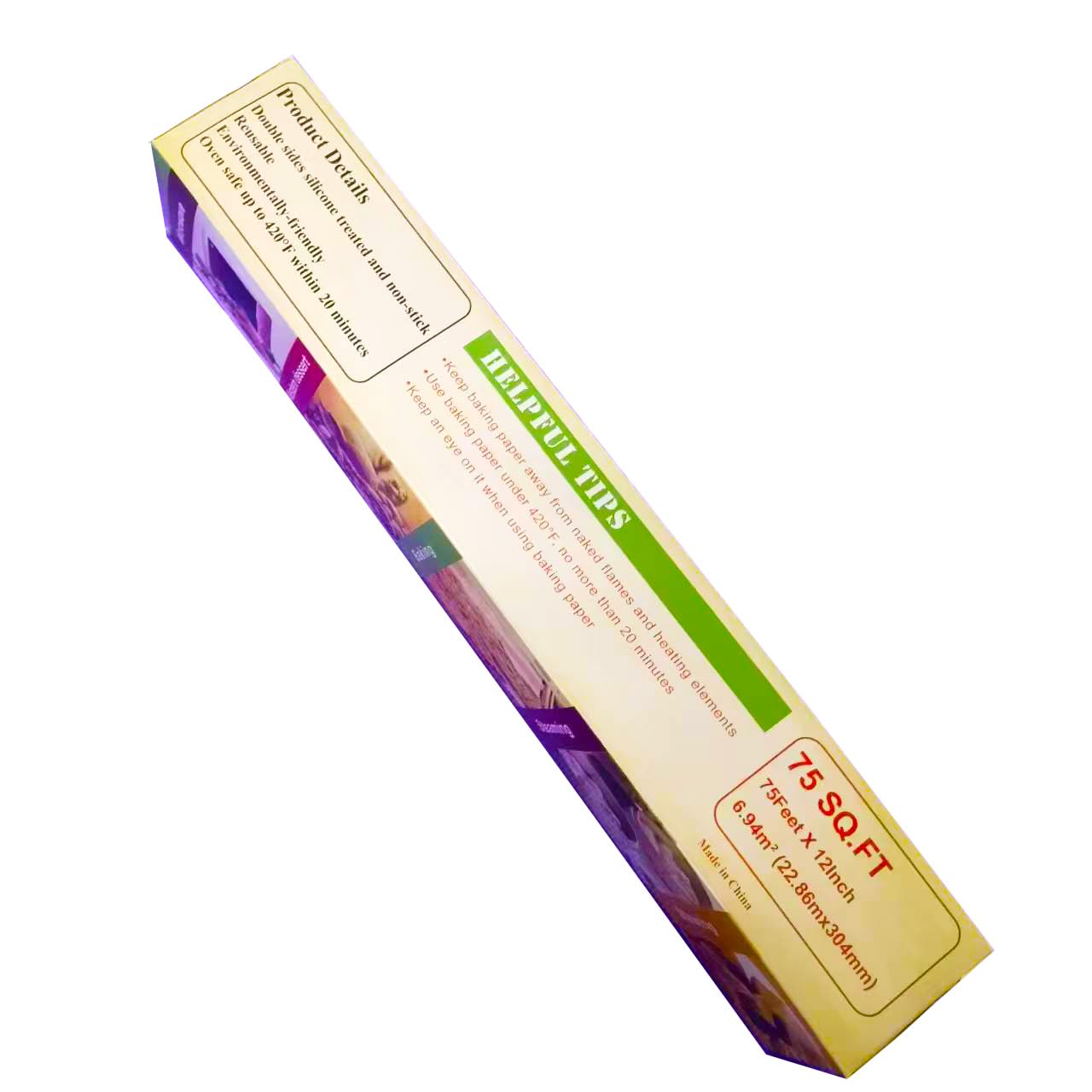Fits most pans parchment paper in use