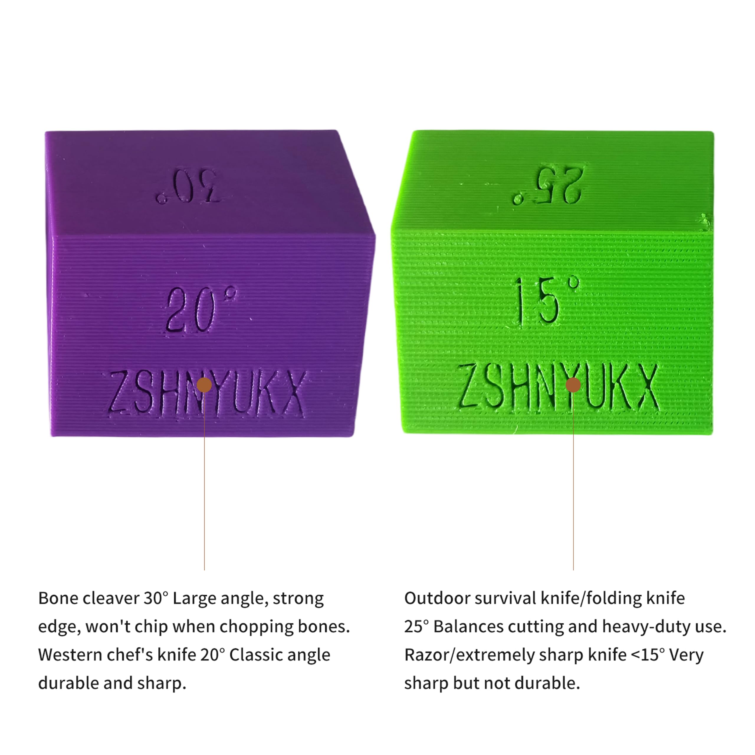 Universal angle guide fits whetstones and sharpening stones