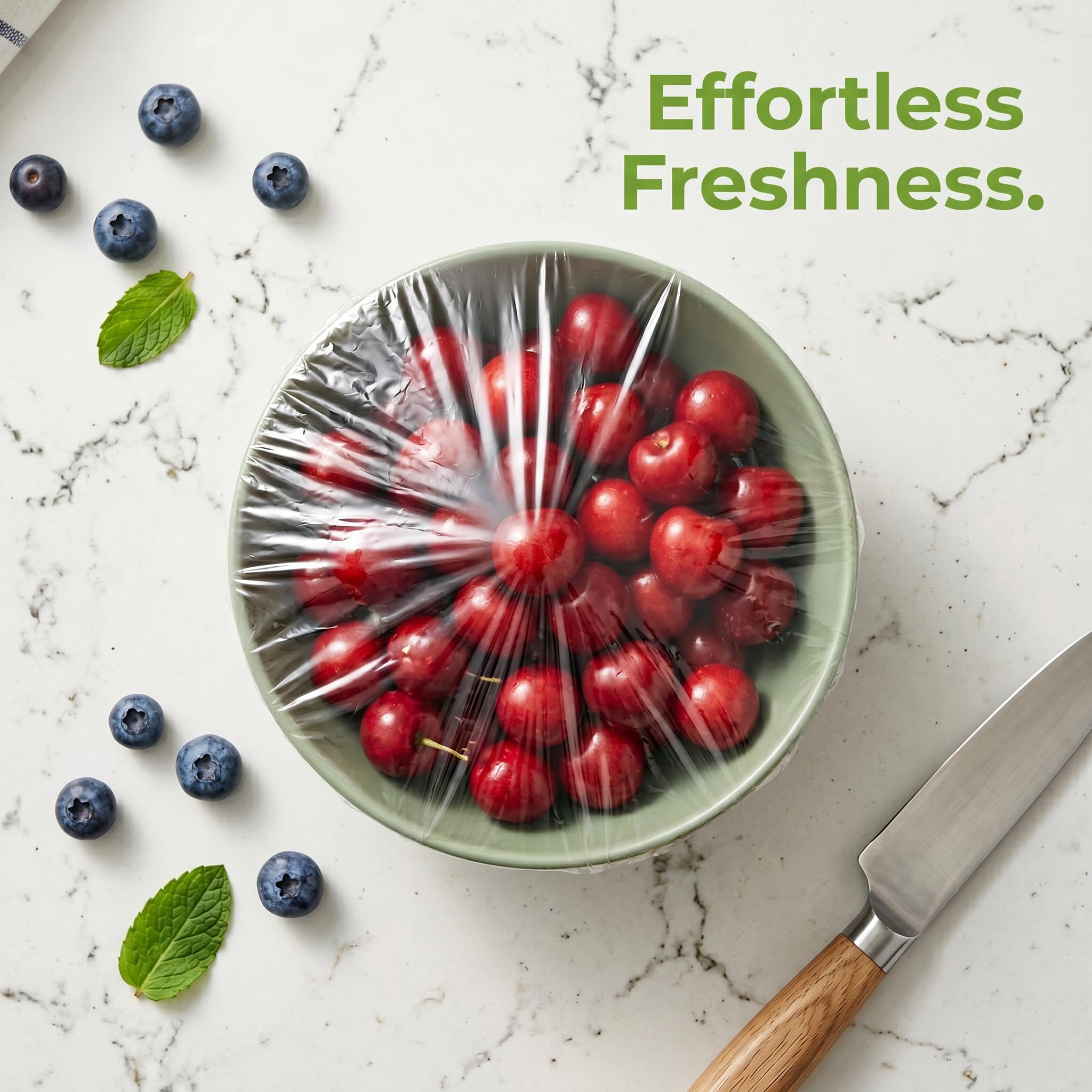 BPA free PE plastic food covers for kitchen use