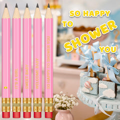 Five Designs Pencils for Baby Shower Activities