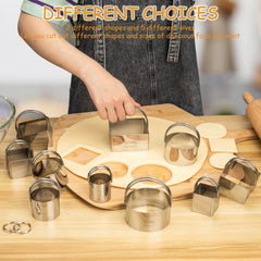 Cutters sizes 3.15 in 2.76 in 2.37 in 1.97 in 1.58 inches height 1.58 in