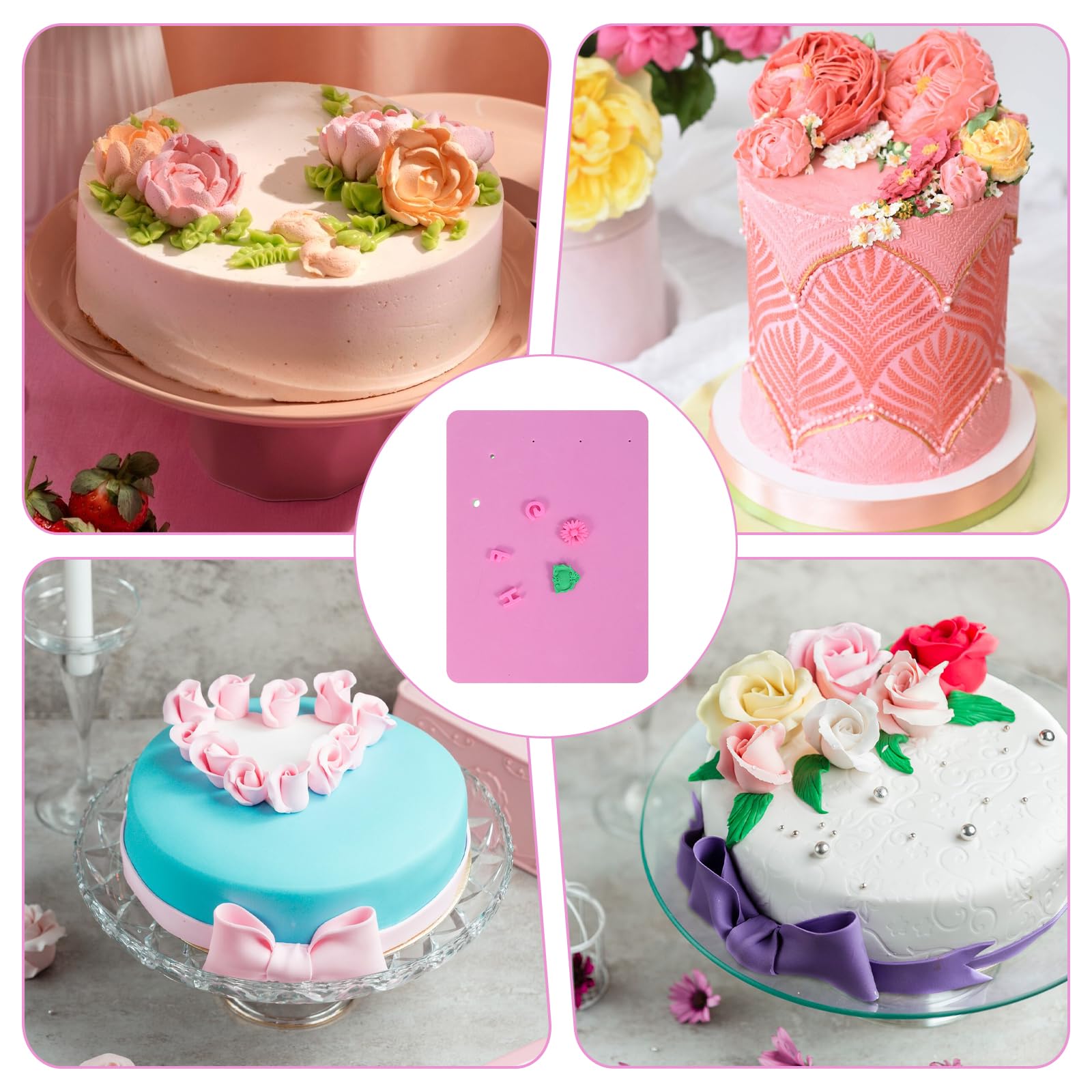 Uses of Grevosea clay mat for cake decoration and clay modeling