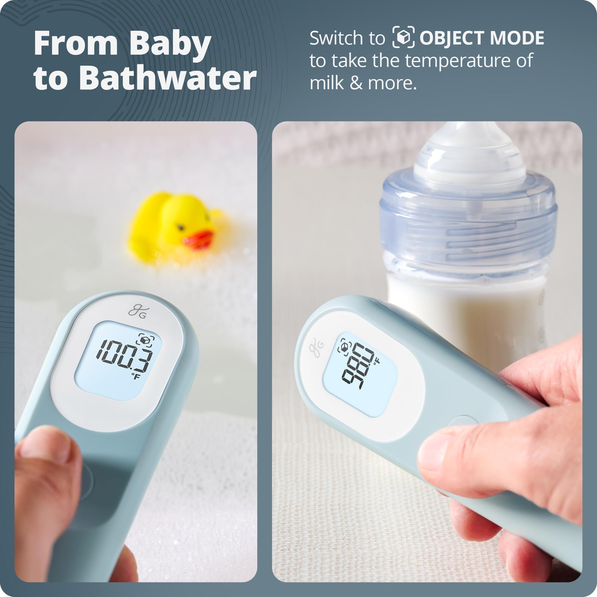 Distance Assist indicator visible on thermometer display