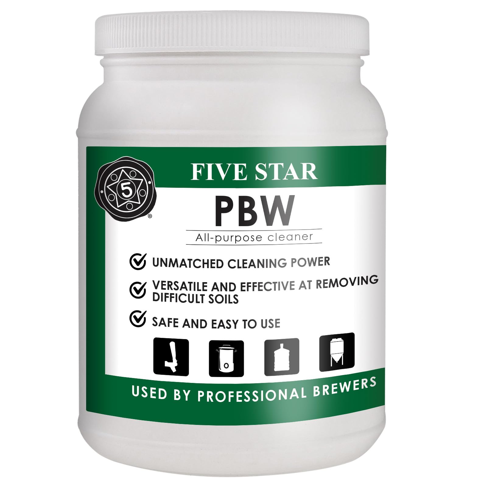 Five Star PBW Cleanser 91037068620 packaging