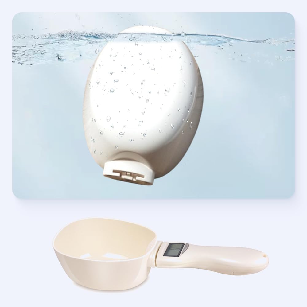Five units g ml cup fl oz oz on digital measuring spoon display