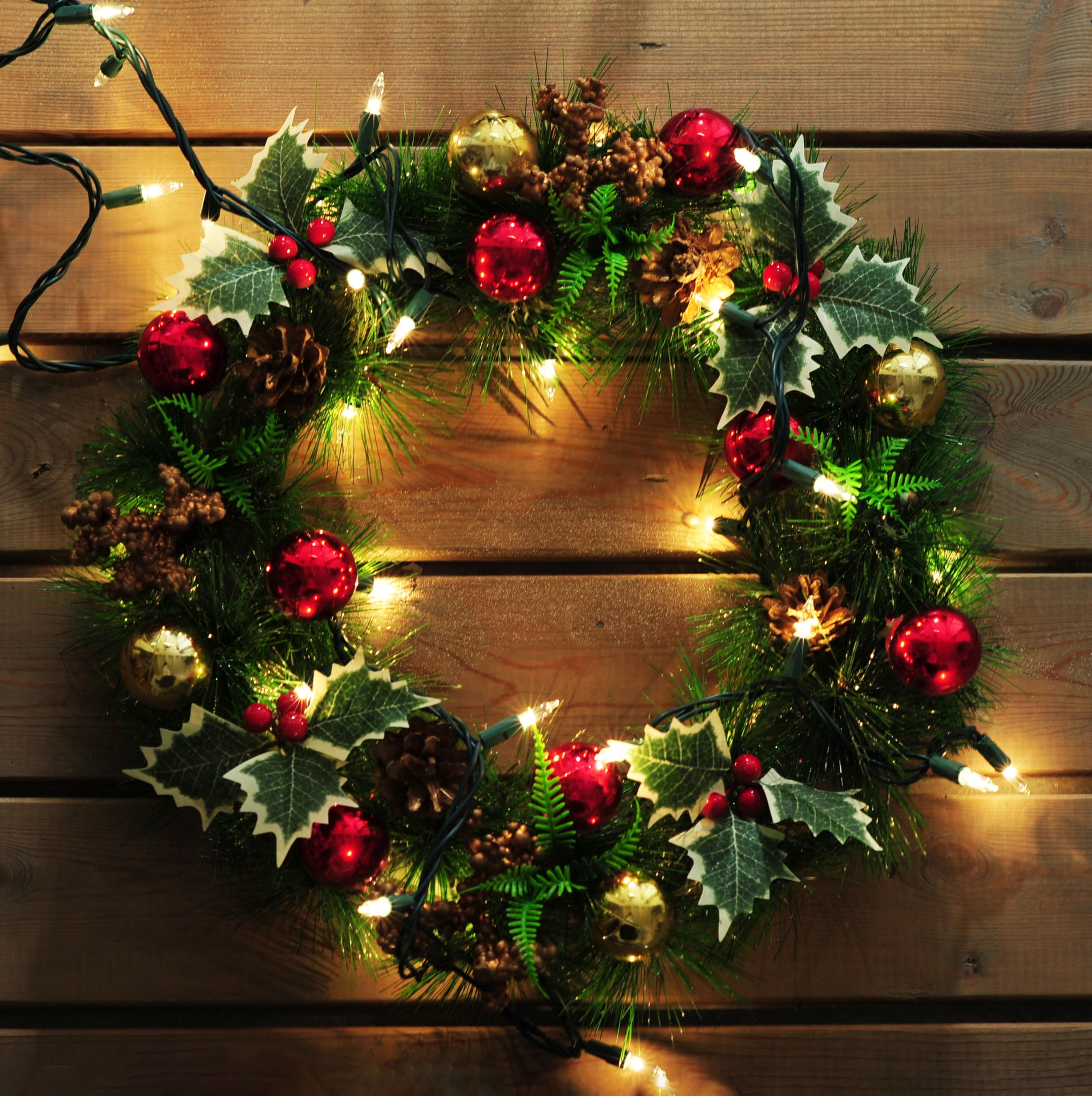 Lead wire length 18 inches for Holiday Wonderland lights