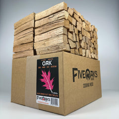 FiveOaks kiln dried oak mini 5 inch pizza oven wood bundle