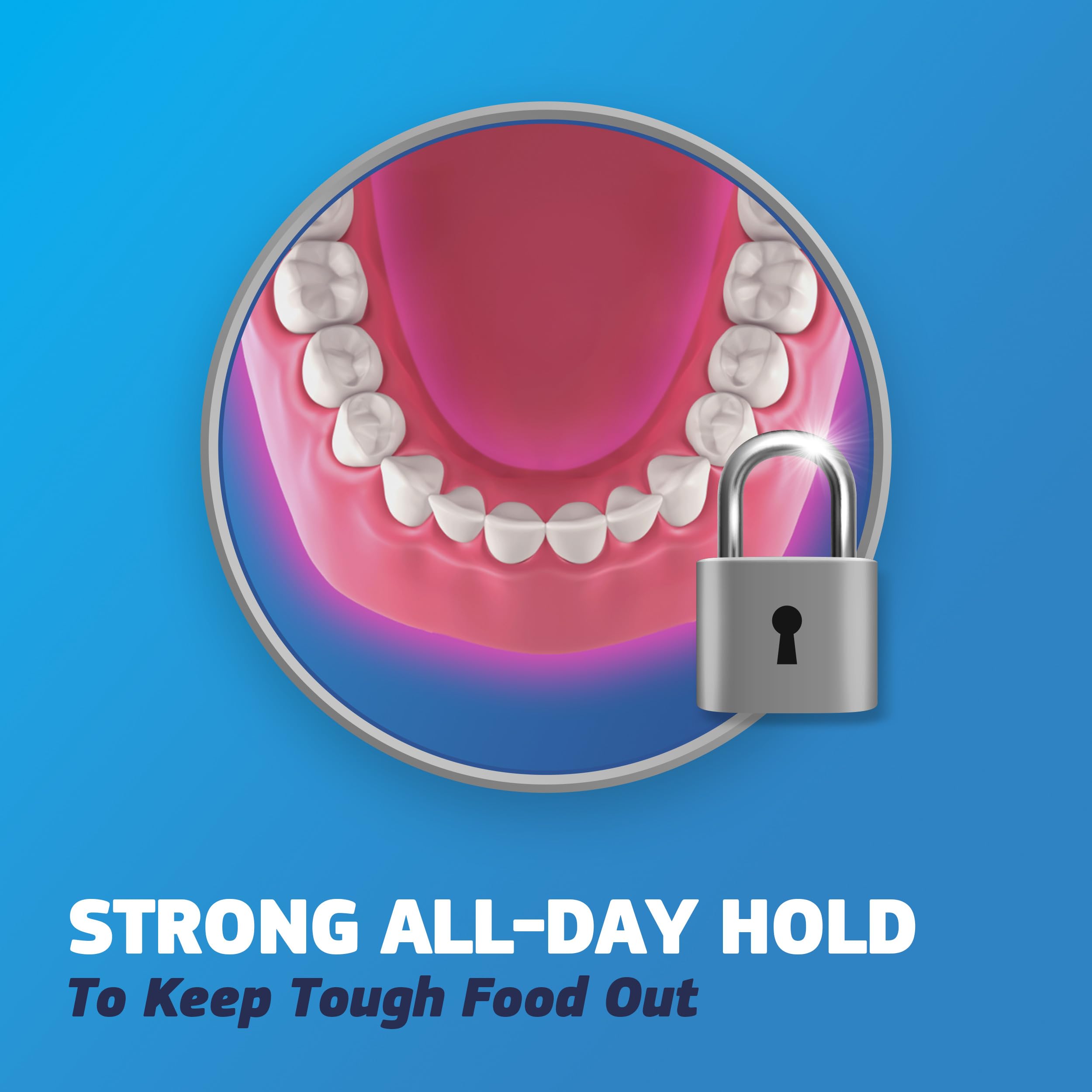 Fixodent Complete Denture Adhesive Cream Original 2.4 oz three pack tubes