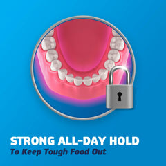 Fixodent Complete Denture Adhesive Cream Original 2.4 oz three pack tubes