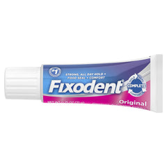 Original Fixodent 0.75 oz adhesive cream packaging view