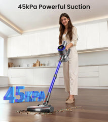 X1 Pro cordless vacuum cleaner 60 minute runtime on hard floors