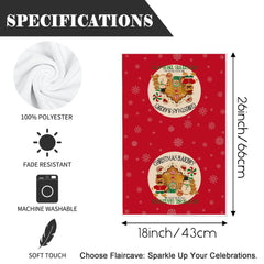 Gingerbread house towels by Flaircave image 2