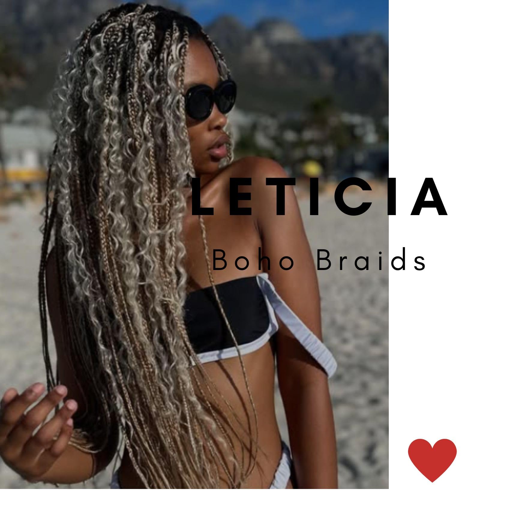 Beginner and professional braiders friendly boho braids hair set