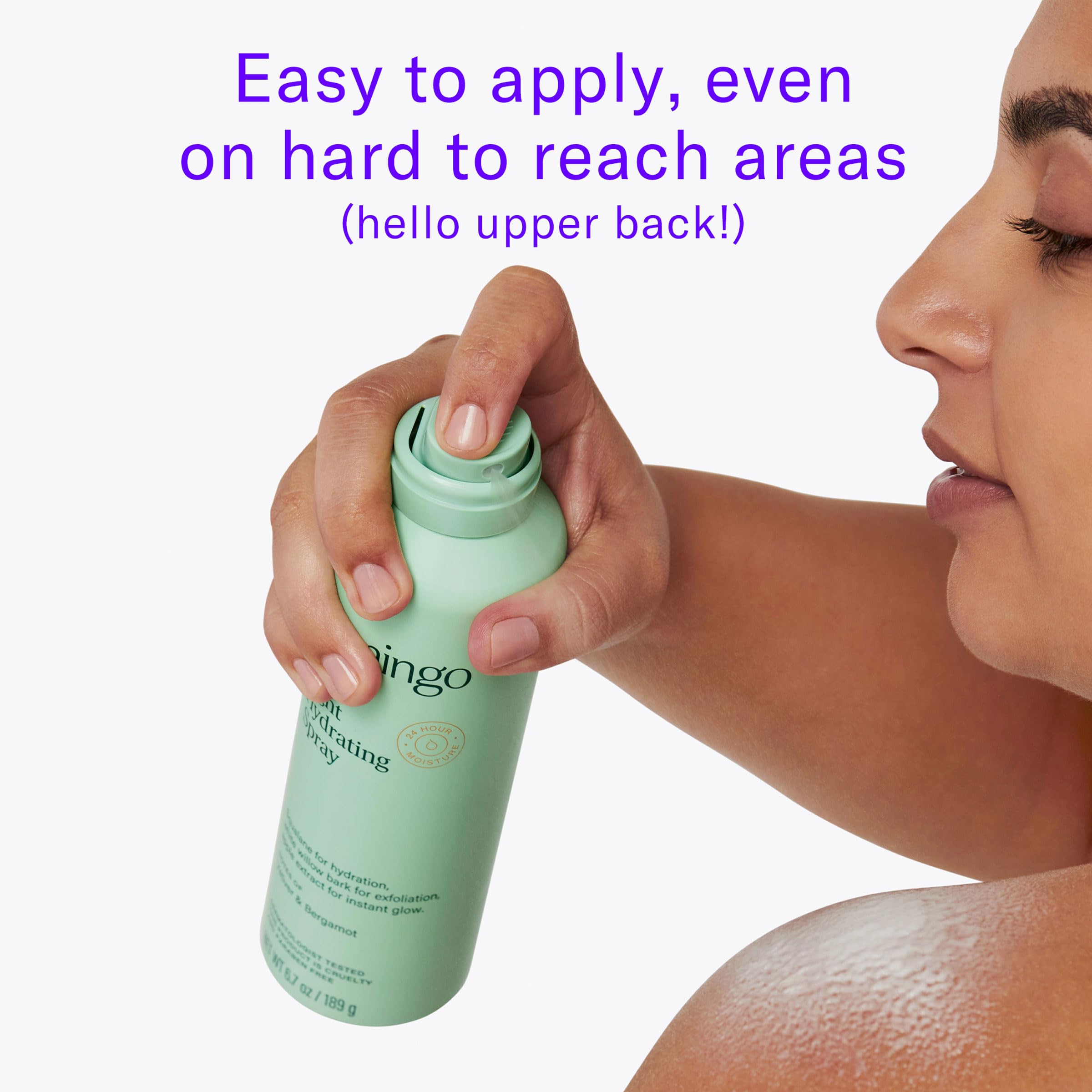 Flamingo Light Hydrating Spray for Women 6.7 oz bottle willow bark papaya