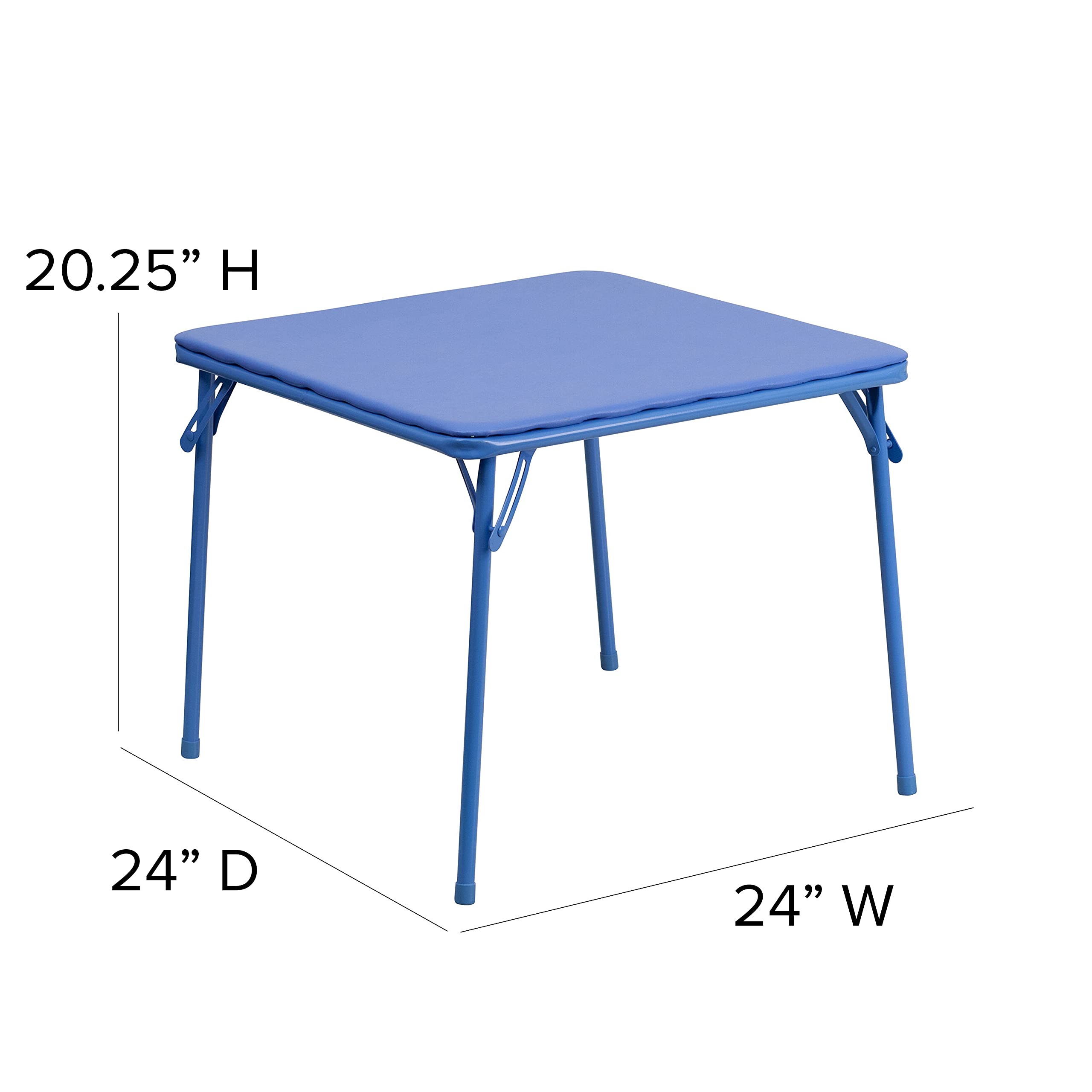 Two folding chairs from Flash Furniture Mindy Kids 3 Piece set
