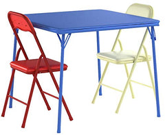 Table 24W x 24D x 20.25H Mindy Kids 3 Piece Folding Set