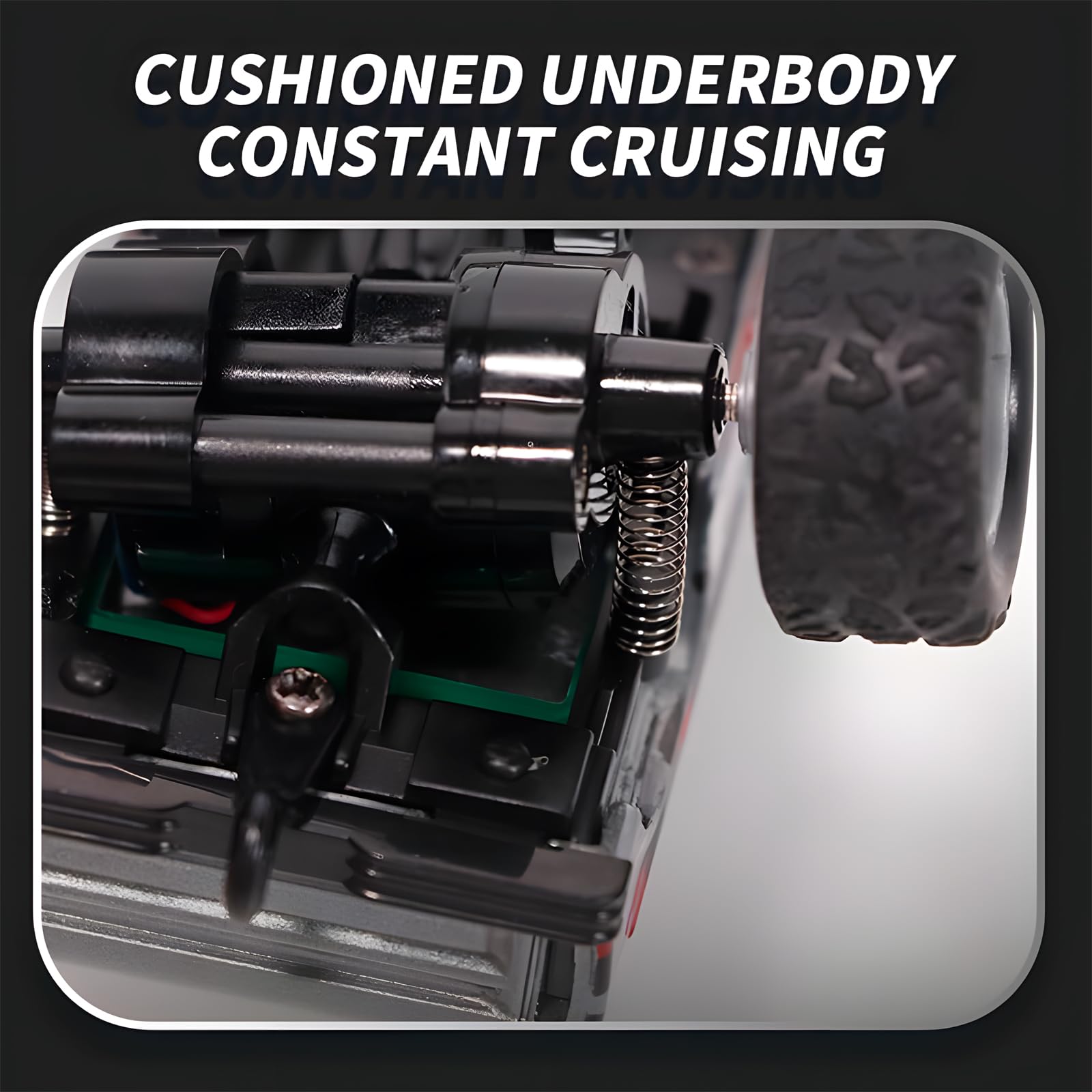 Rear taillights visible on Flashstar Mini Rc Truck