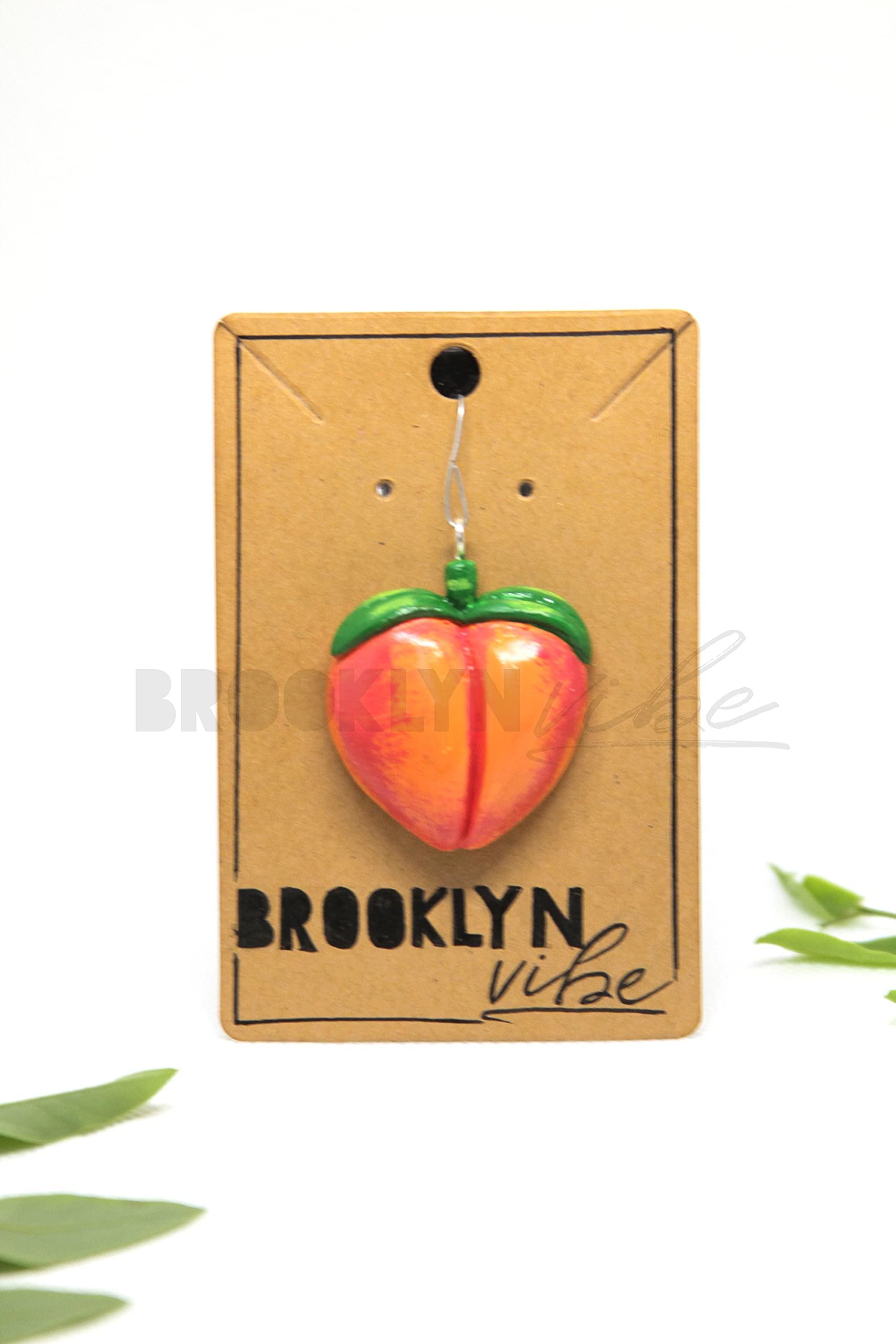 Durable clay ornament with color fading paint finish