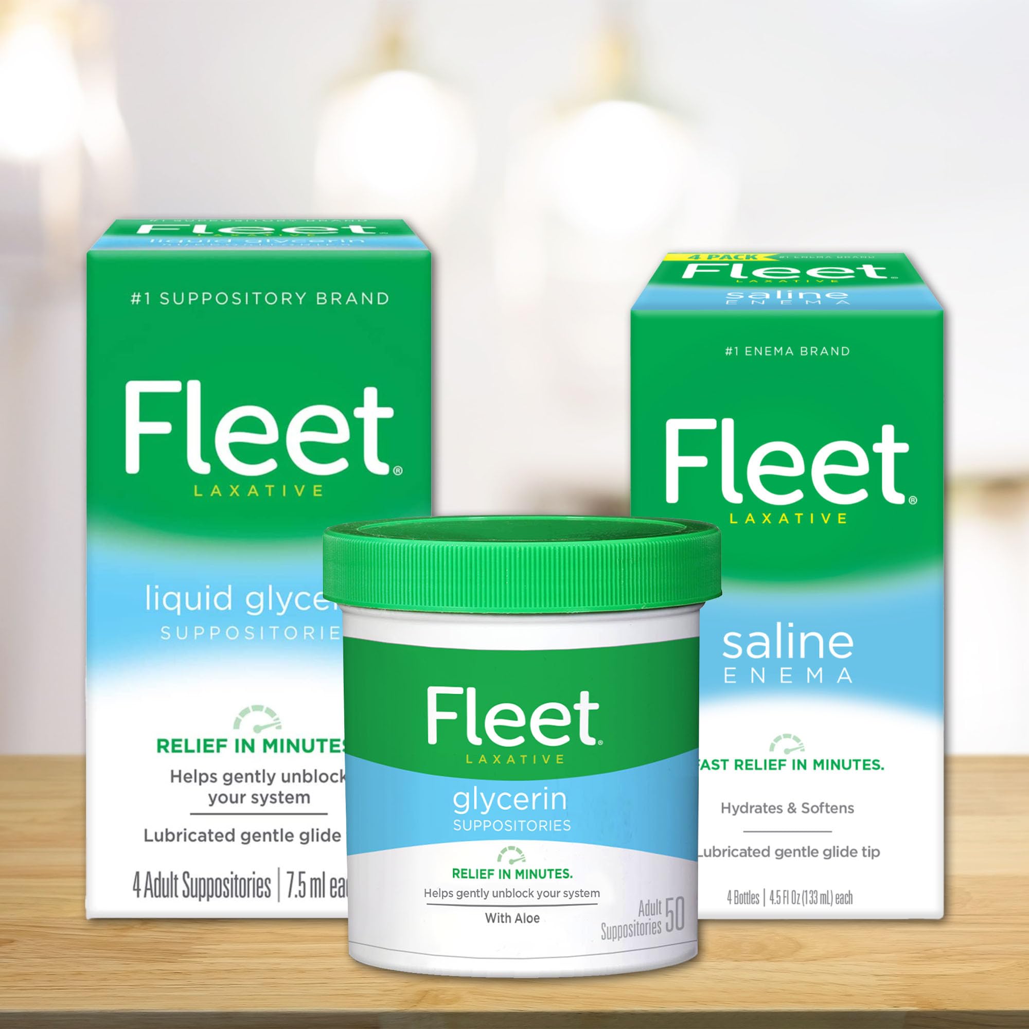 Fleet doctor recommended brand label on packaging