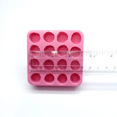 Flat back silicone mold suitable for resin Natucraft