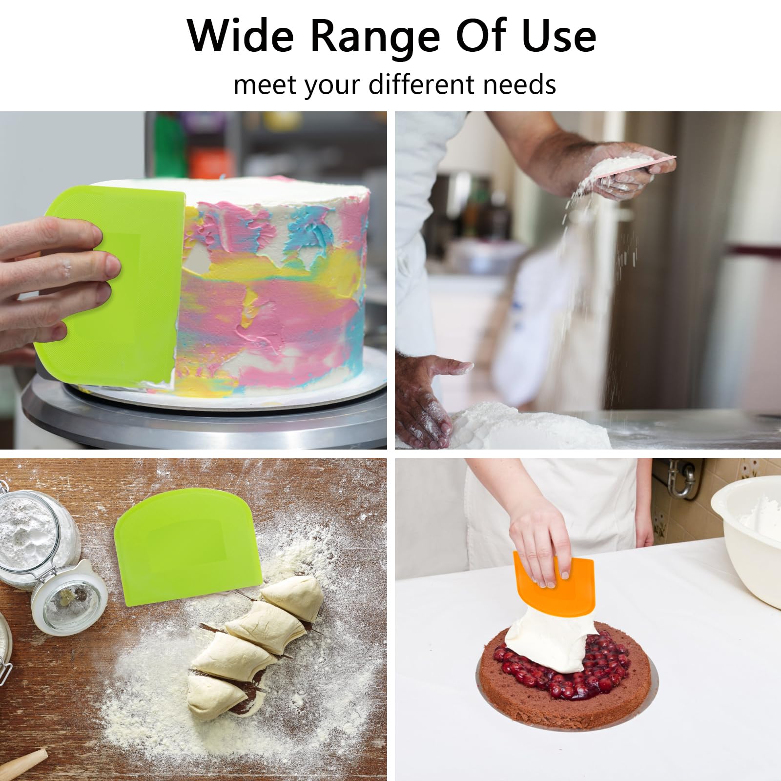 Dishwasher-safe food-grade dough cutter
