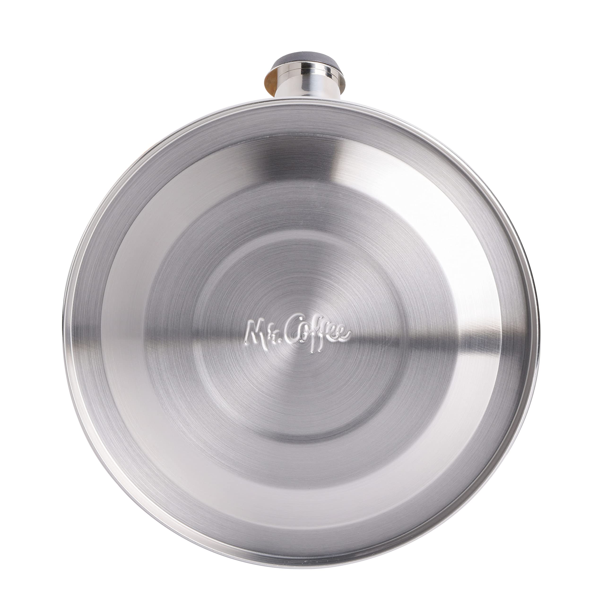 Kettle ready for boiling water on stove top