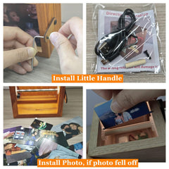 Mini flipbook frame 3.2 inches display