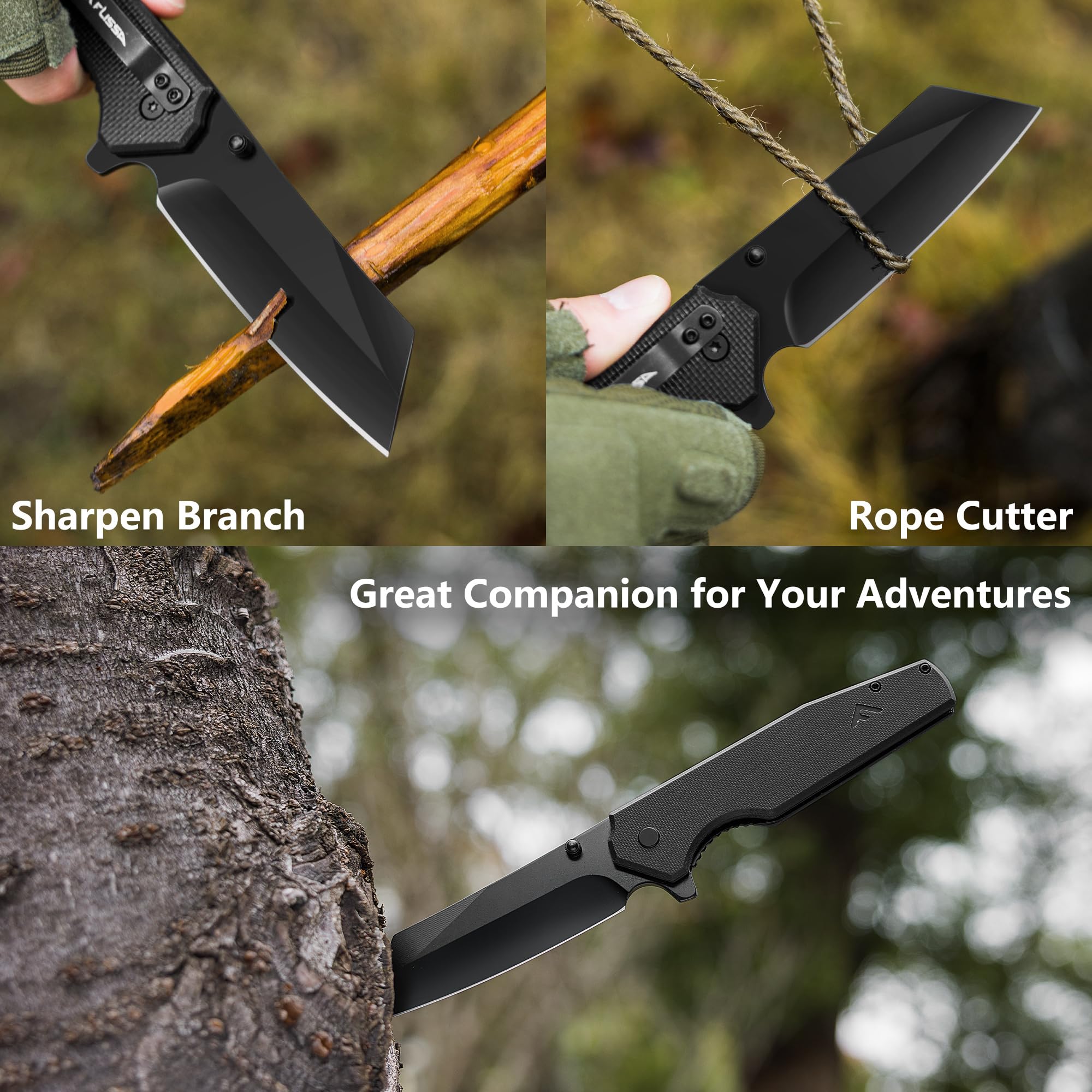 54-56 HRC hardness FLISSA SKARD folding knife