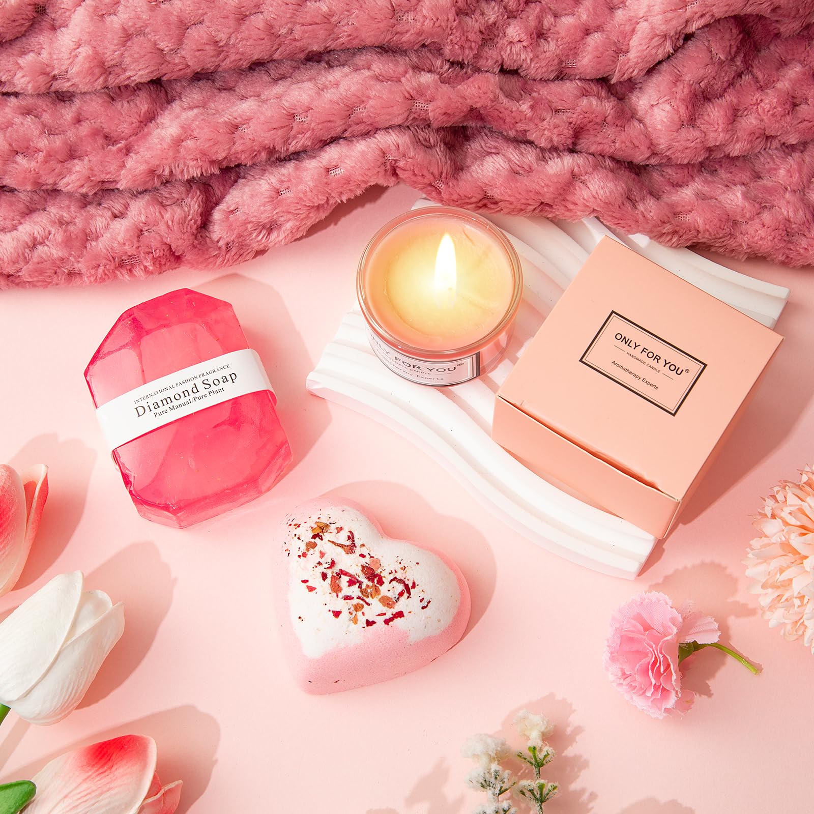 Floor fuzzy socks and headband included