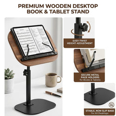 Floor stand height range 15.7 to 26 inches
