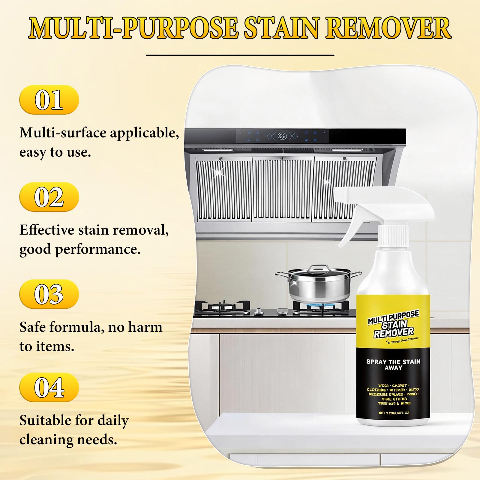LHBMET 120ml multi-purpose cleaner for floors