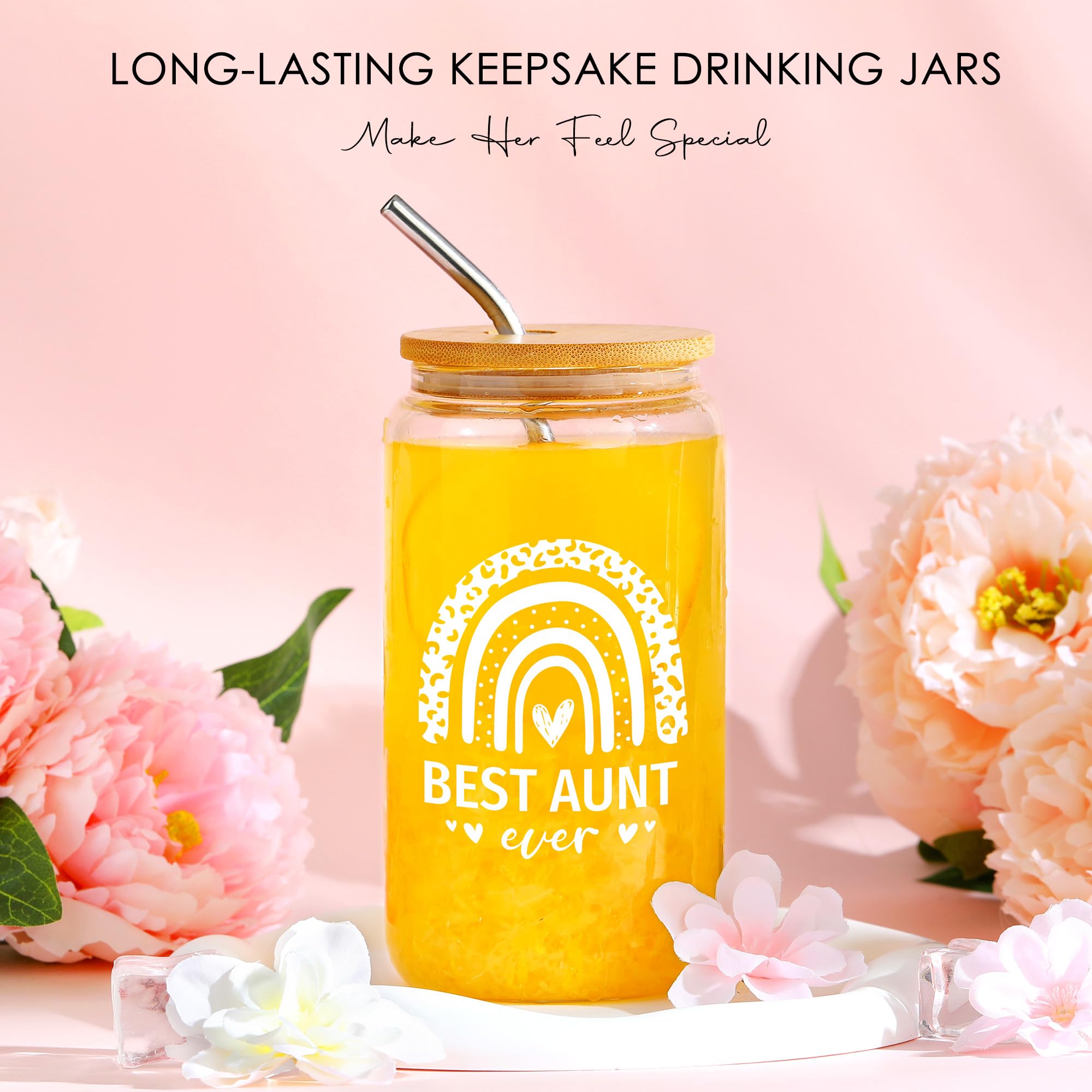 Floral scented soy candle 3-53 oz